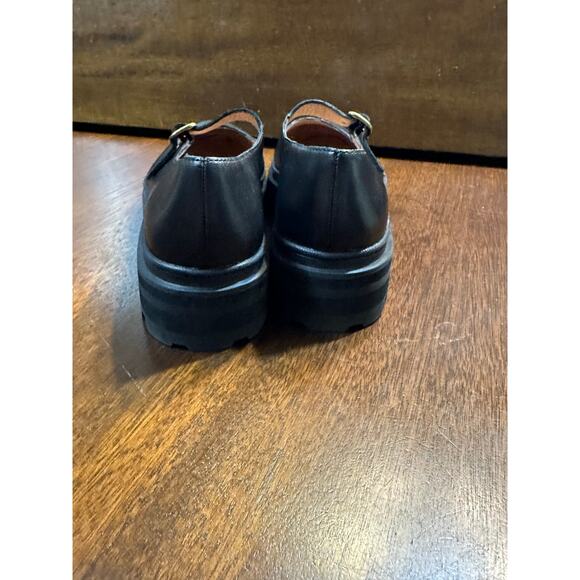 Madewell Chunky Mary Jane Shoes Women 10 Black Academia Dark Neutral Grunge 90s - Picture 7 of 11